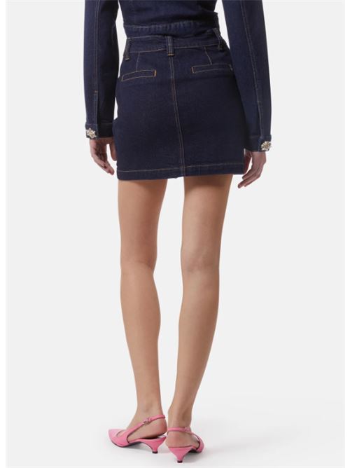 miniskirt denim laca SILVIAN HEACH | GPP25217MGBLUE  DK